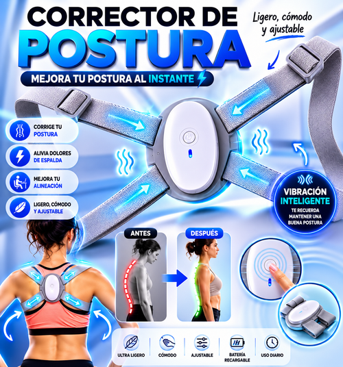 Corrector De Postura Con Sensor
