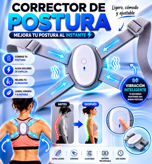Corrector De Postura Con Sensor