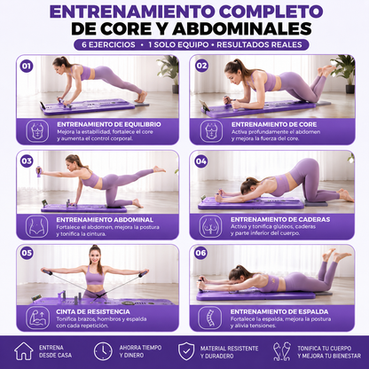 VitalCore™ | Tabla de Pilates Multifuncional