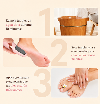 👣✨ PediGlow™ | Pies Suaves y Radiantes Desde Casa